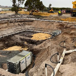 Piara Waters Construction update.